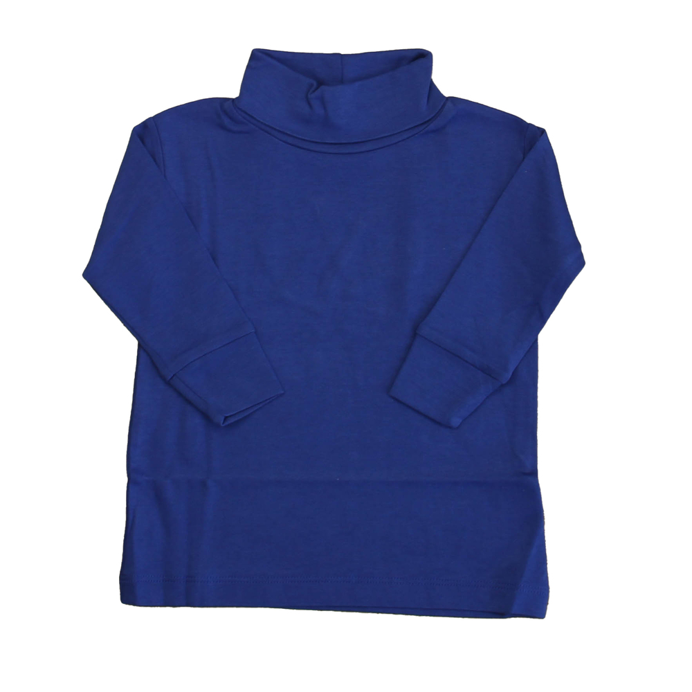 Classic Prep Boys Bright Navy Turtleneck size: 12-24 Months